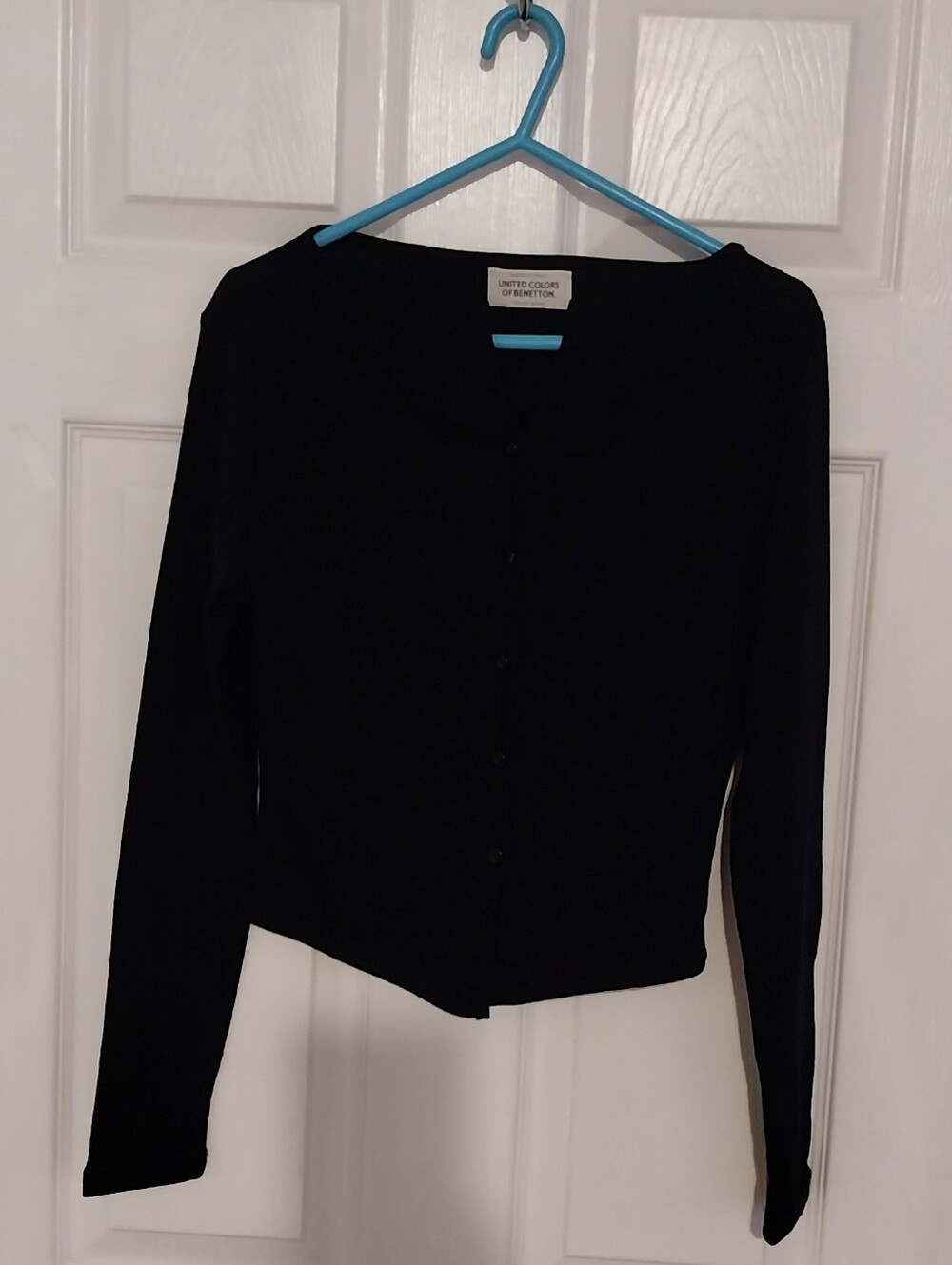 United Colors Of Benetton Made In Italy Wool Blended Button-Up Women's Top